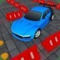 卡通停車場簡筆畫